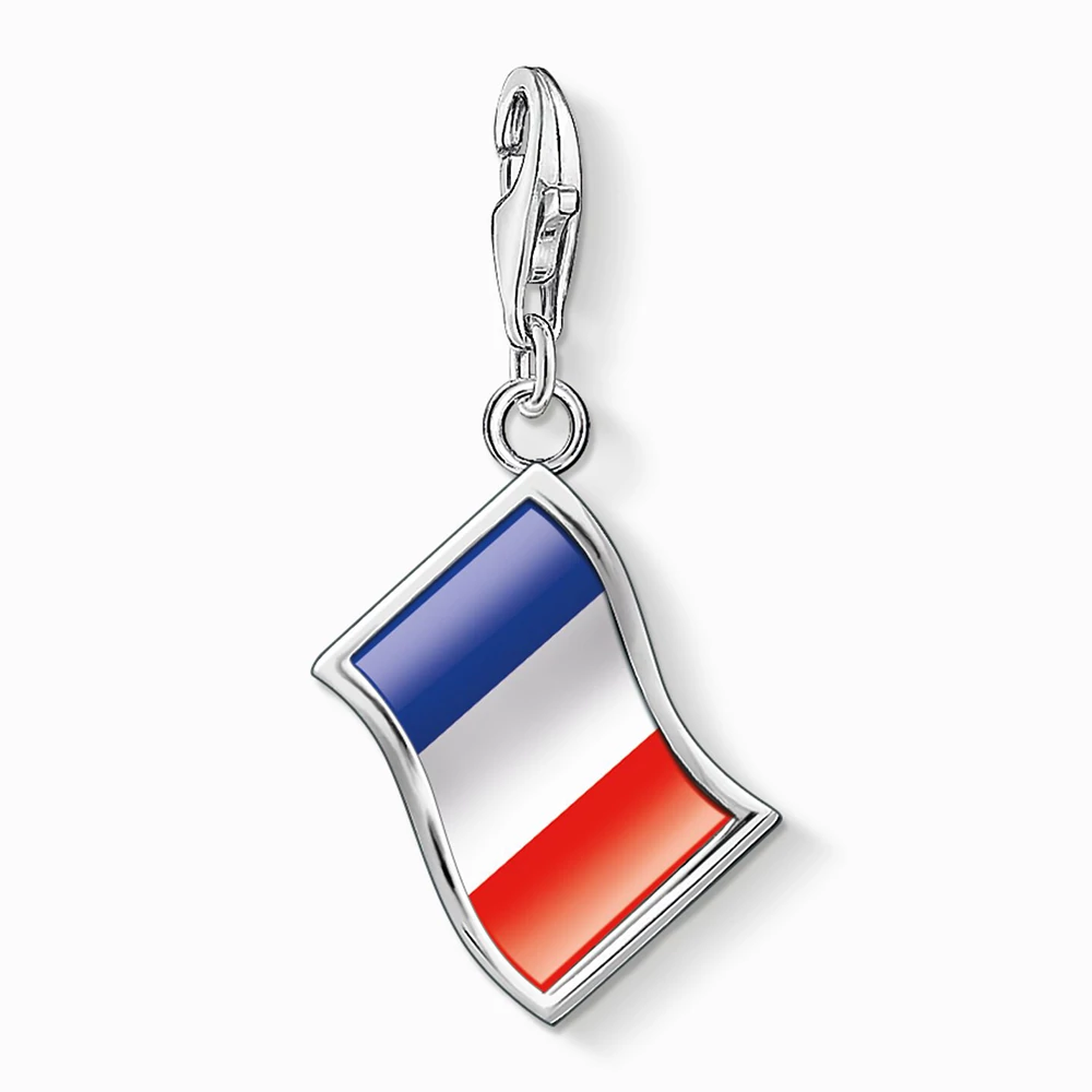 Thomas Sabo Francia zászló charm - 1169-603-7