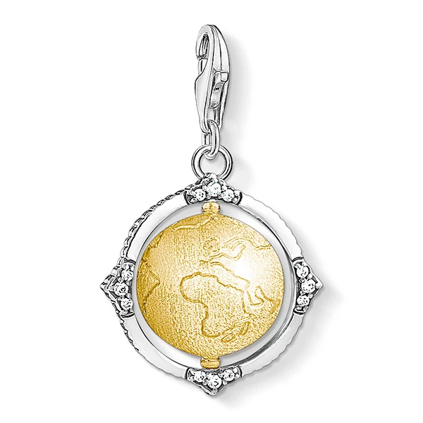 Thomas Sabo földgömb charm - 1711-849-39