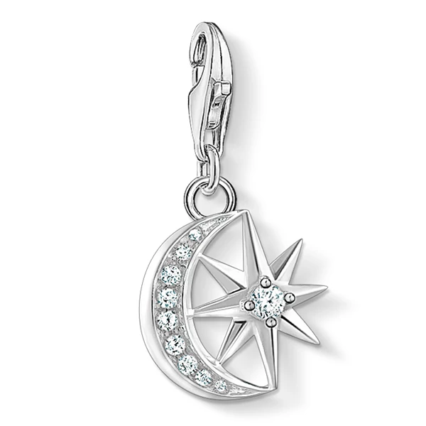 Thomas Sabo hold & csillag charm - 1794-051-14