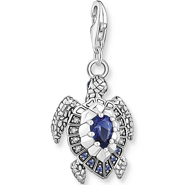 Thomas Sabo köves teknősbéka charm  - 1897-667-1