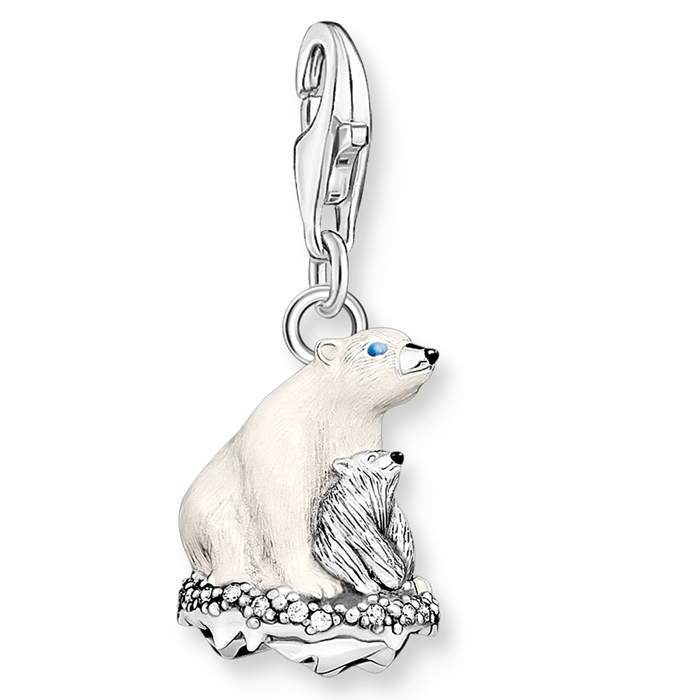 Thomas Sabo jegesmedve charm - 1911-691-7