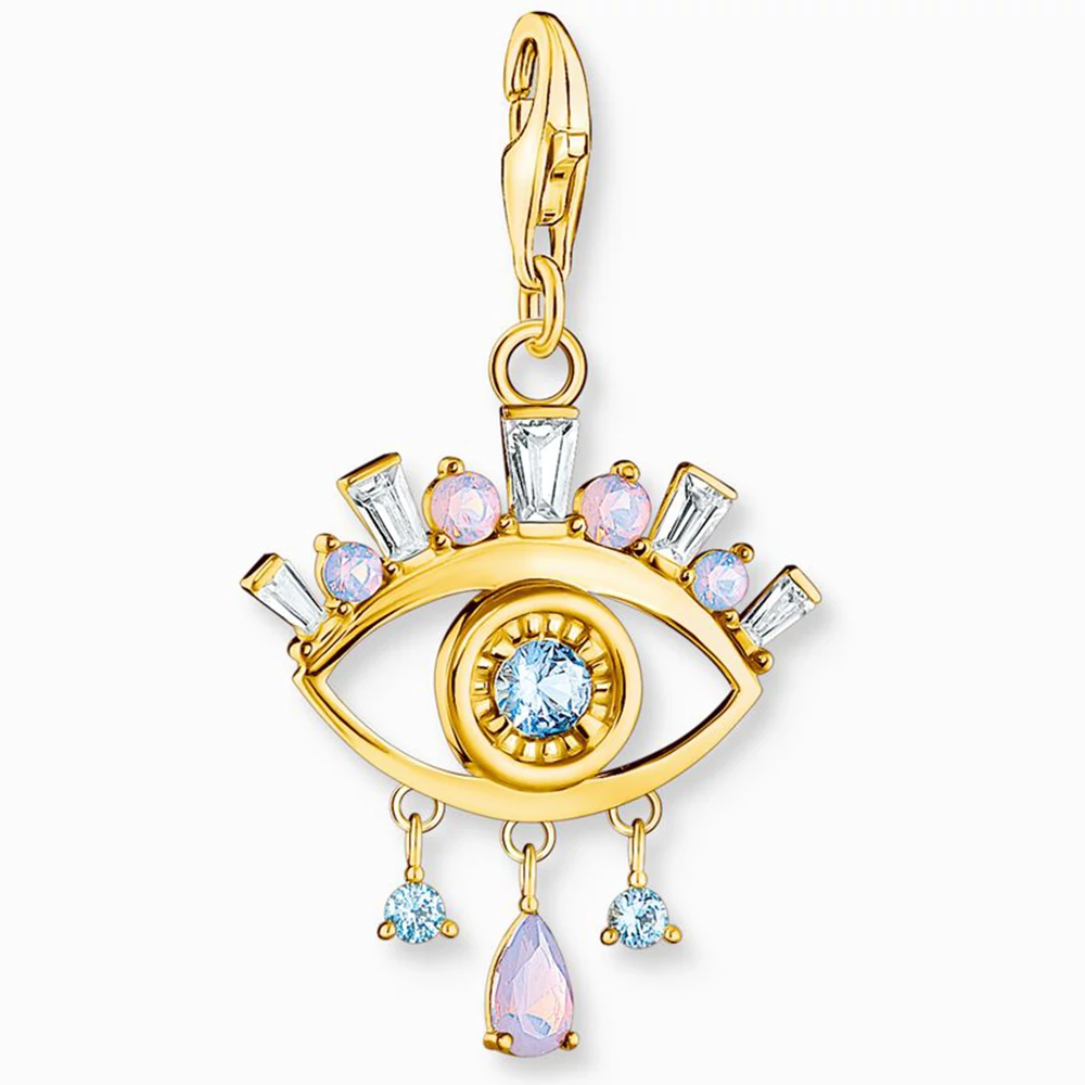 Thomas Sabo arany szem charm - 1926-971-7