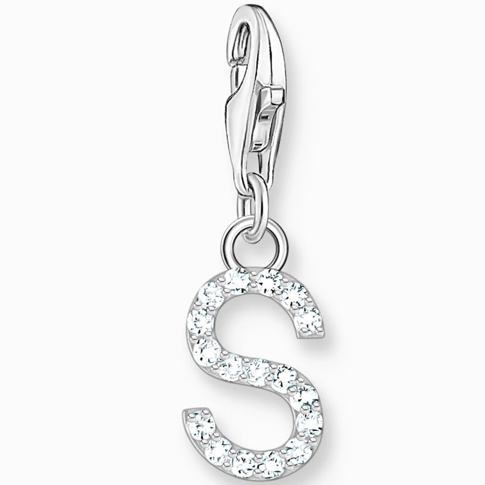 Thomas Sabo ezüst S betű charm - 1956-051-14