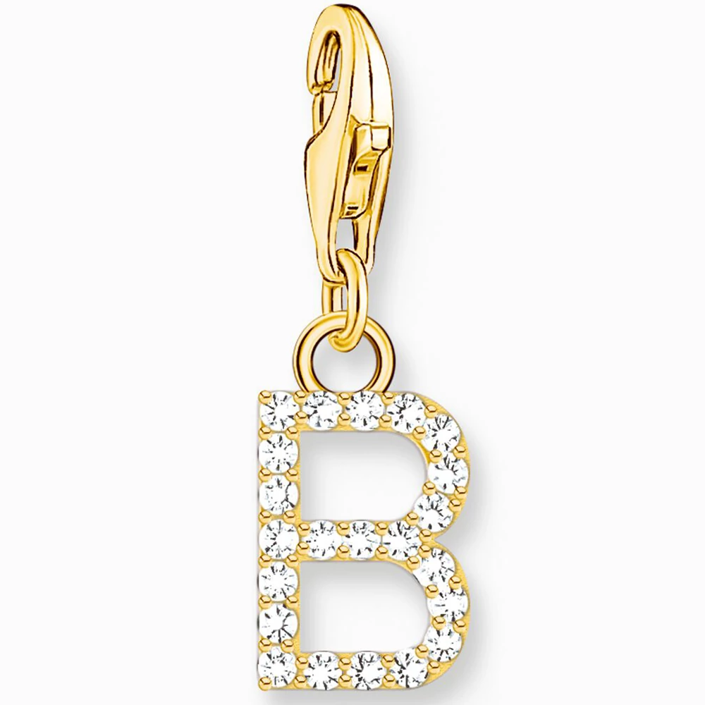 Thomas Sabo arany B betű charm - 1965-414-14