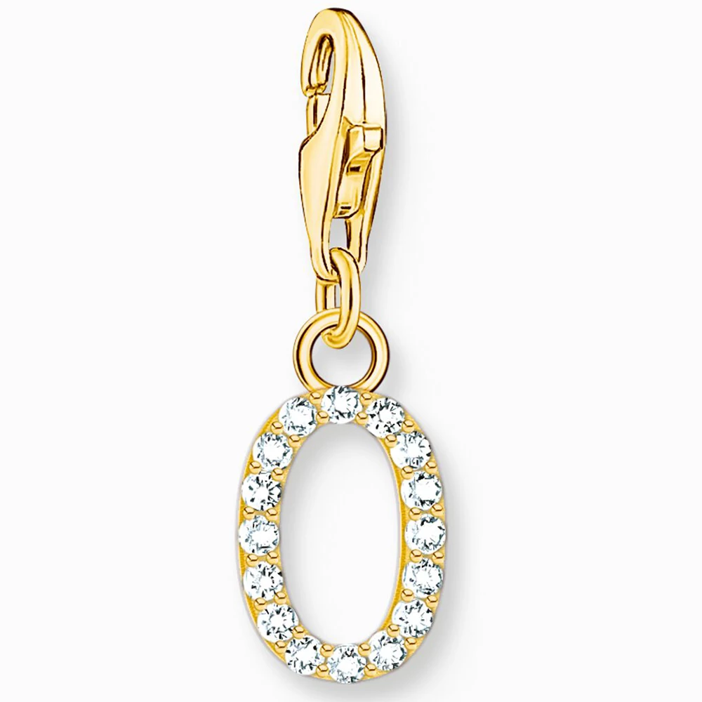 Thomas Sabo arany O betű charm - 1978-414-14