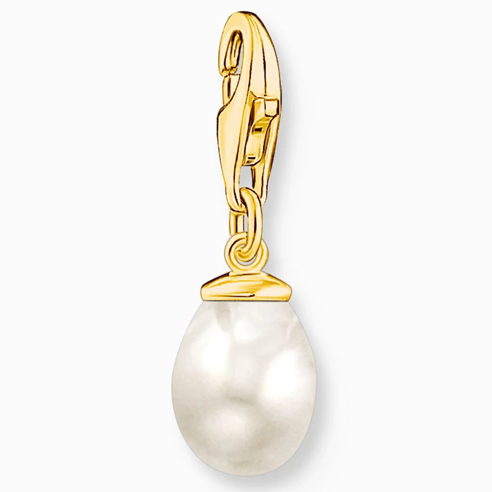 Thomas Sabo arany függős tenyésztett gyöngy charm - 1996-430-14