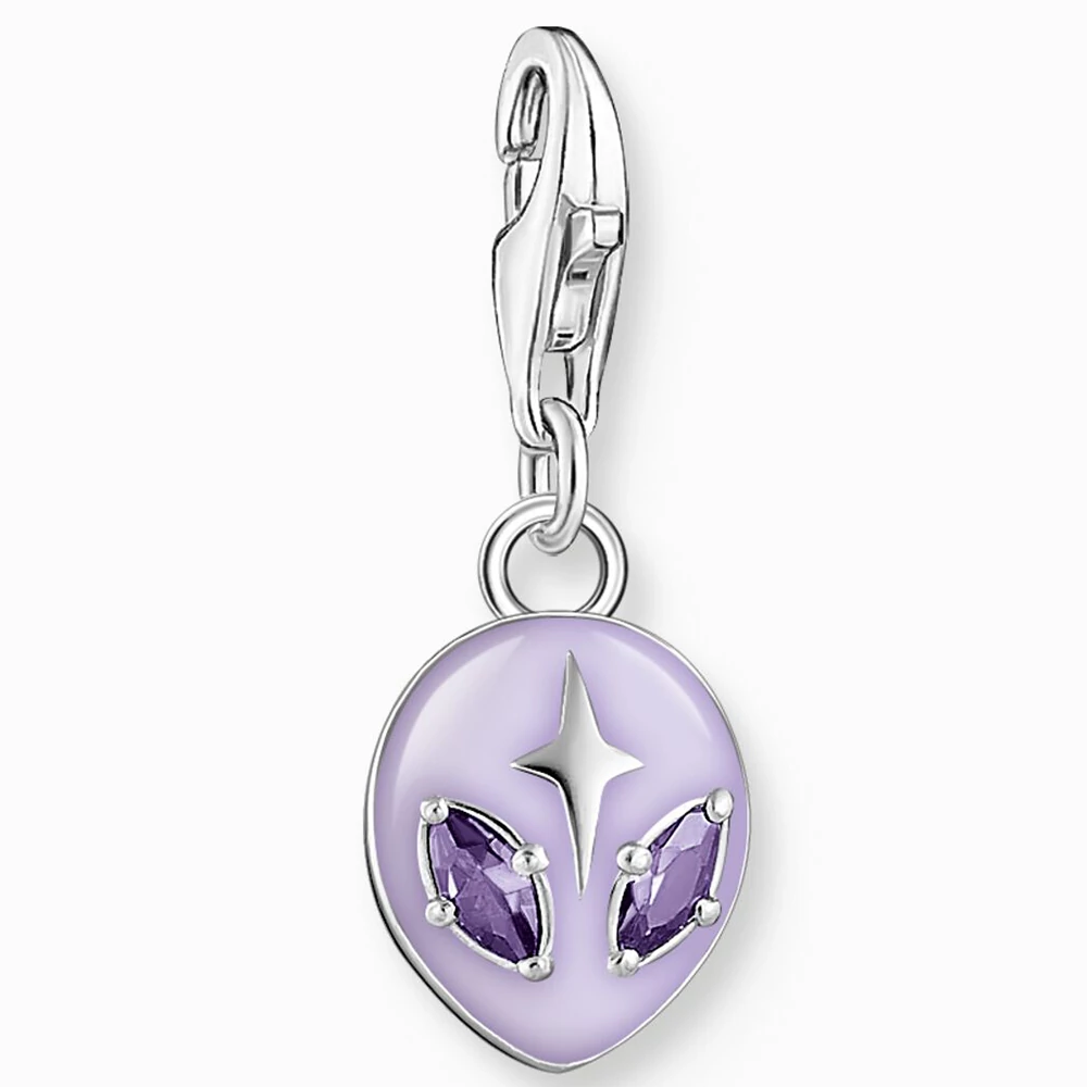 Thomas Sabo lila ufo charm - 2049-041-13