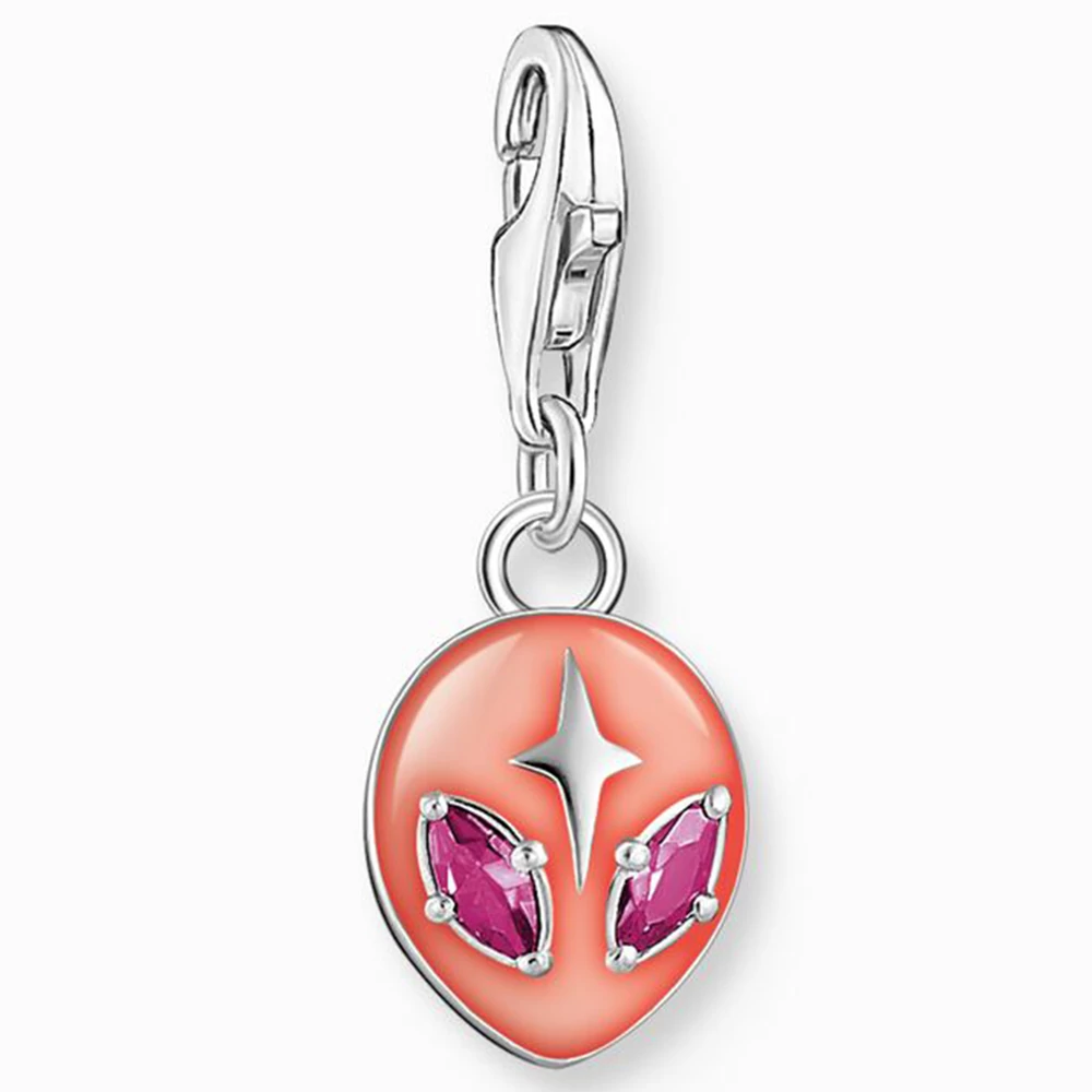 Thomas Sabo narancssárga ufo charm - 2052-042-10