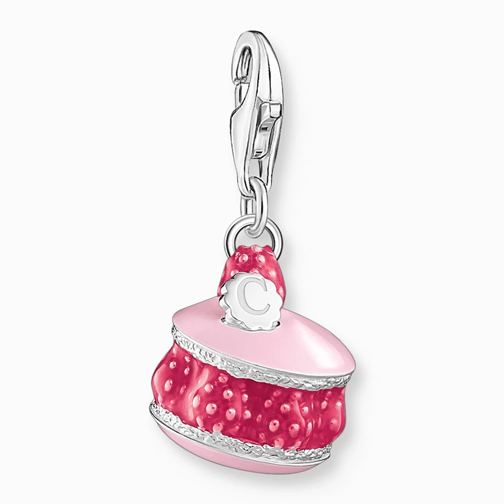 Thomas Sabo pink macaron charm - 2080-007-9