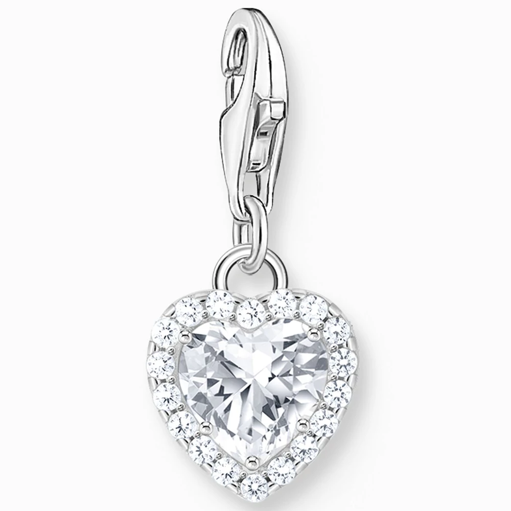 Thomas Sabo ezüst cirkónia szív charm - 2202-051-14