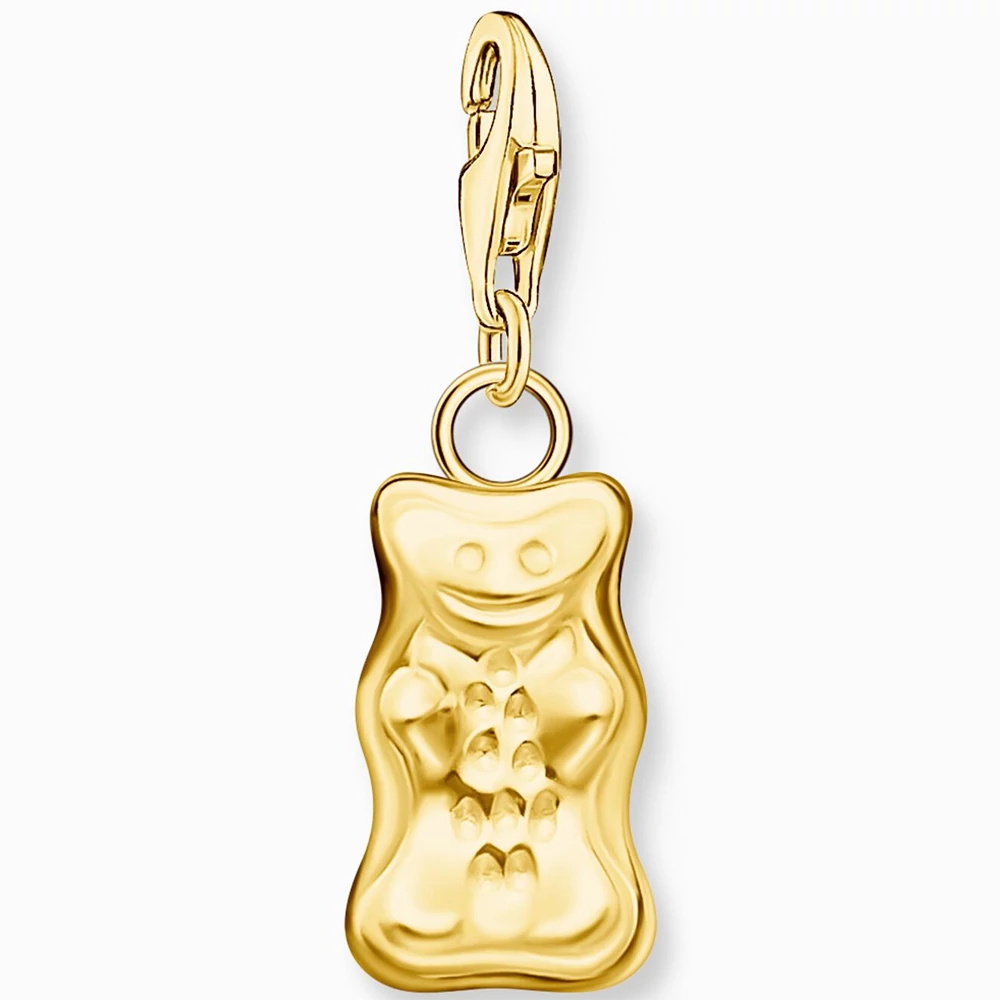 Thomas Sabo x HARIBO sárga arany gumimaci charm - 2221-413-39