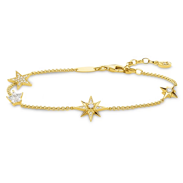 Thomas Sabo arany csillag karkötő - A1916-414-14-L19v