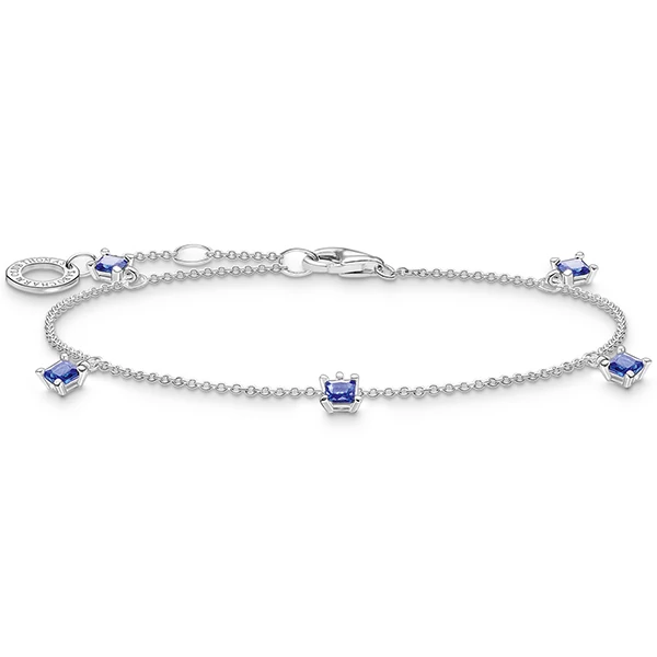 Thomas Sabo kék köves karkötő  - A2058-699-32-L19V
