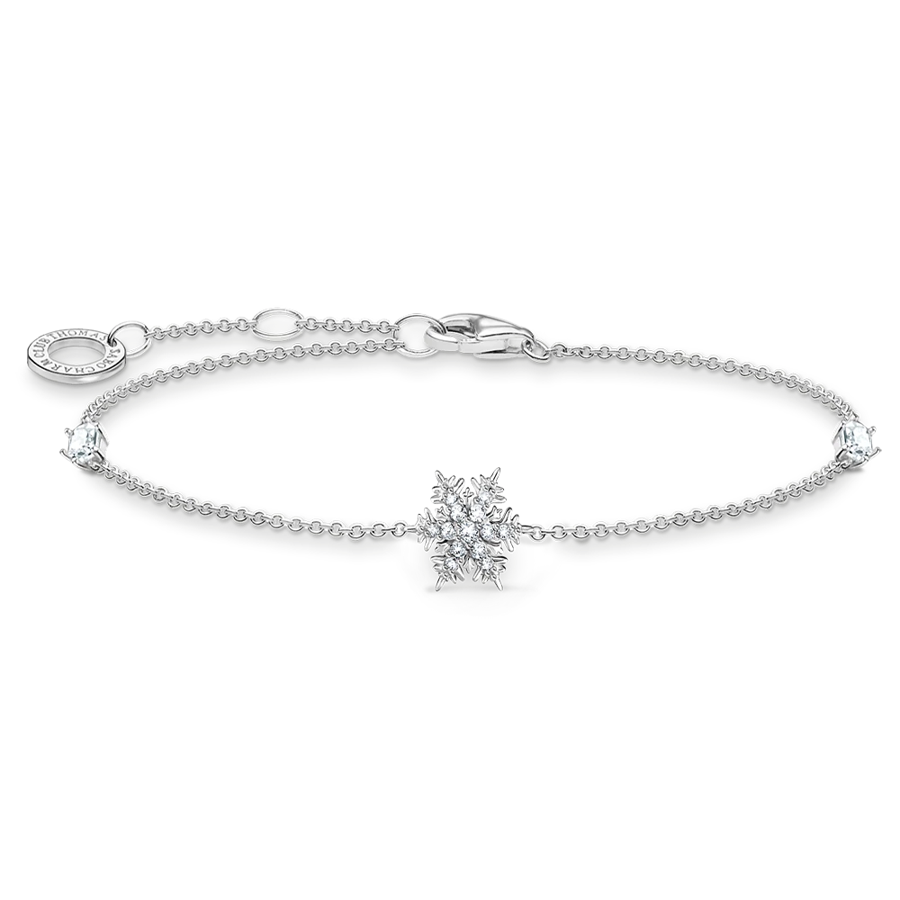 Thomas Sabo ezüst hópehely karkötő - A2082-051-14-L19V