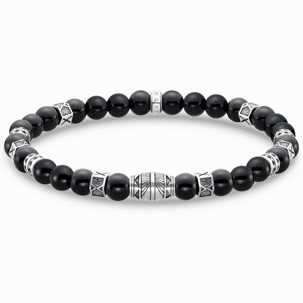 Thomas Sabo ónix karkötő - A2087-507-11-L17