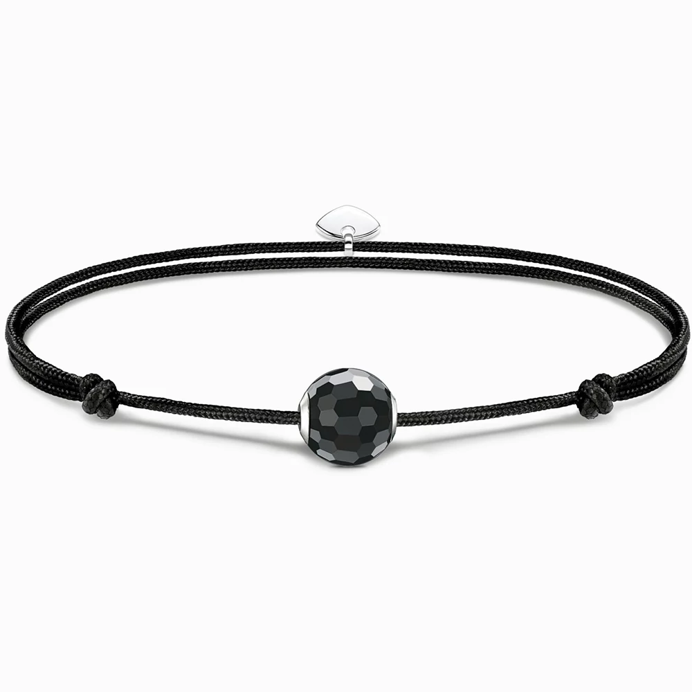 Thomas Sabo fazettált obszidián Karma karkötő - A2103-172-11