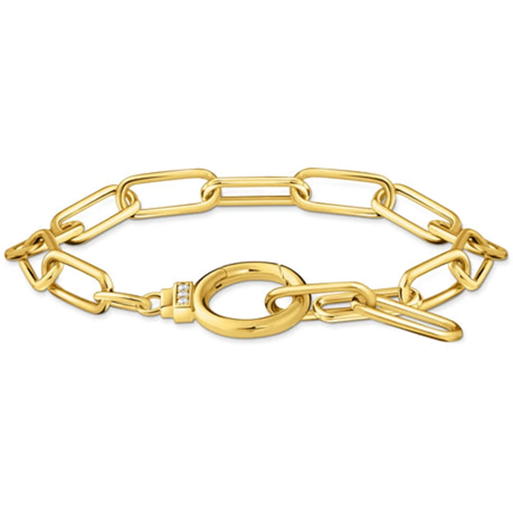 Thomas Sabo aranyozott karkötő cirkóniával - A2133-414-14-L19