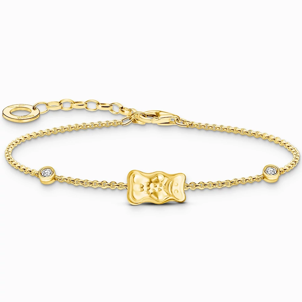 Thomas Sabo x HARIBO sárga arany gumimaci karkötő - A2203-414-39-L19V
