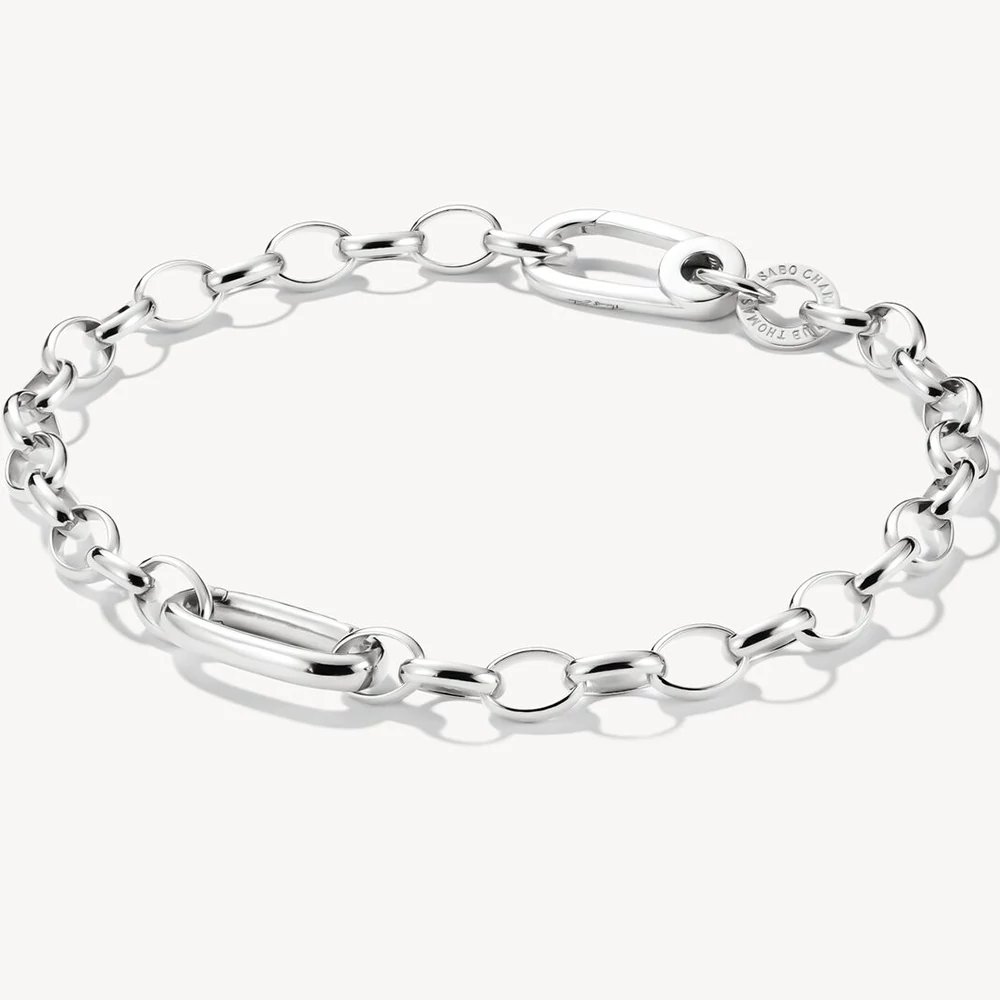 Thomas Sabo Connect Link ezüst charmgyűjtő karkötő nyitható láncszemmel - C1202-001-21-L17