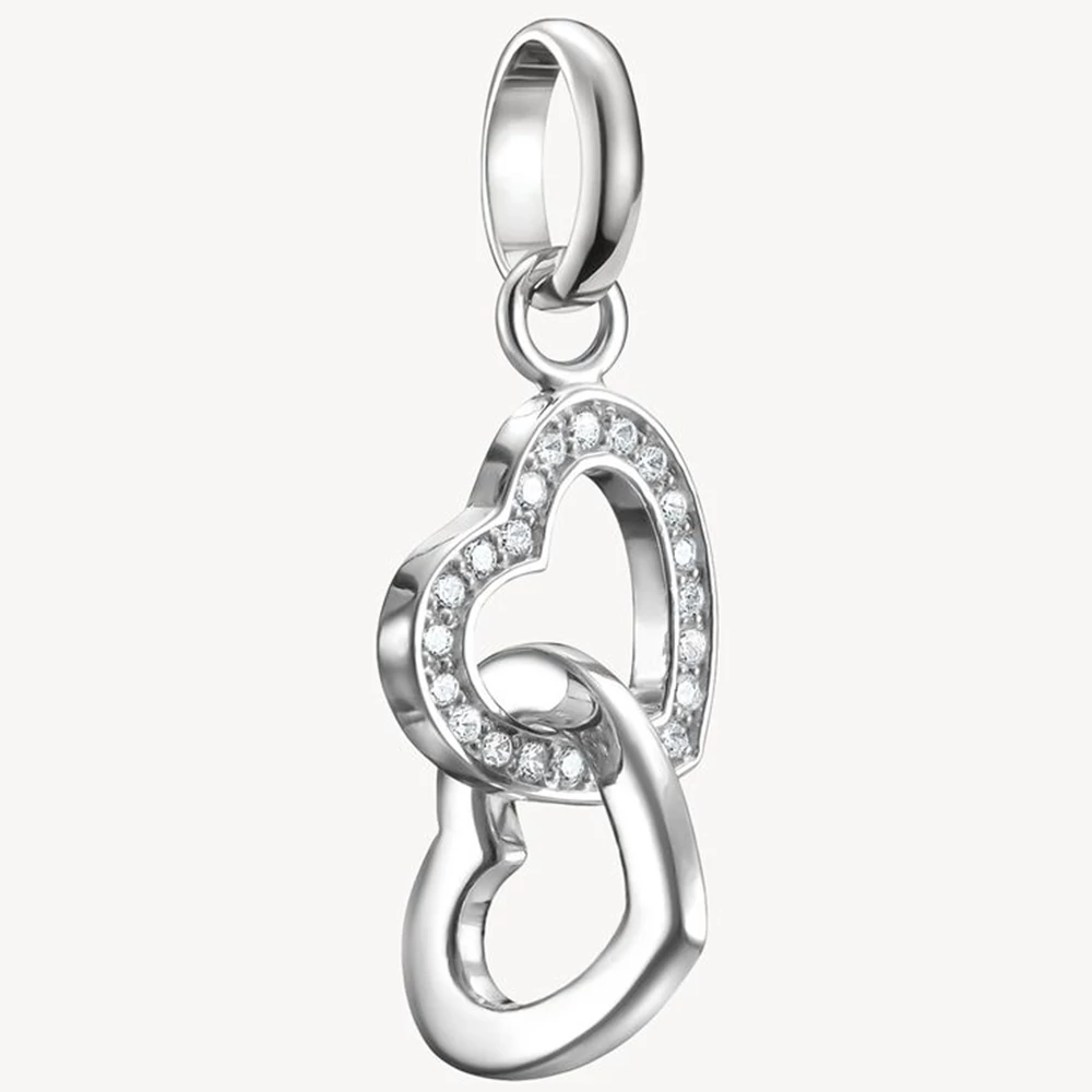 Thomas Sabo Connect összefonódó szívek charm - CC1201-051-14