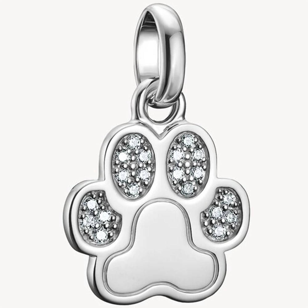 Thomas Sabo Connect cirkónia köves ezüst tappancs charm - CC1259-051-14