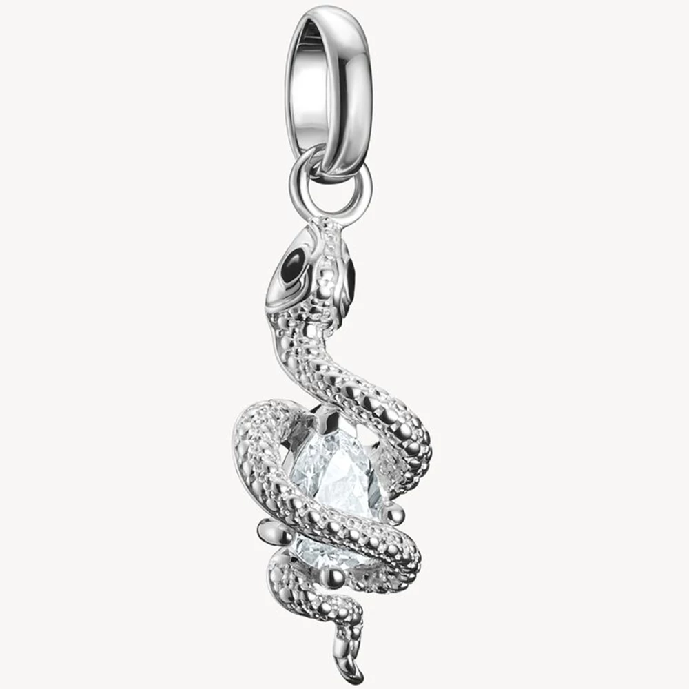 Thomas Sabo Connect ezüst kígyó charm cirkónia kővel - CC1264-041-14