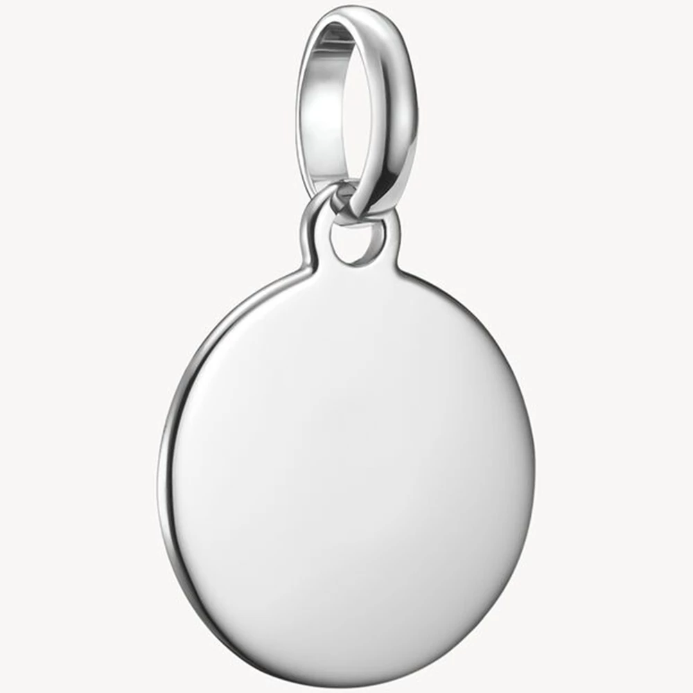 Thomas Sabo Connect gravírozható, kör alakú ezüst charm - CC1271-001-21