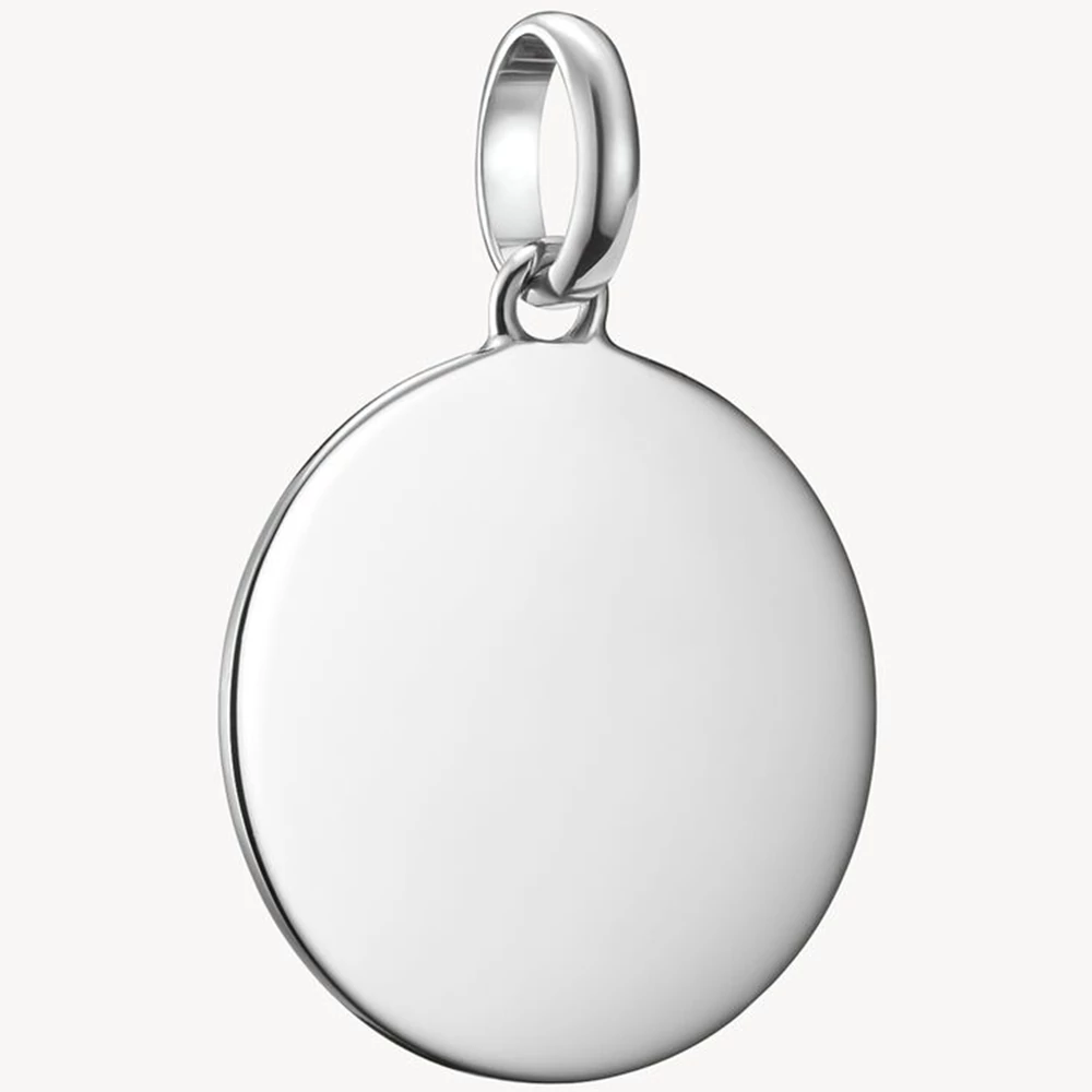 Thomas Sabo Connect gravírozható, kör alakú ezüst charm - CC1273-001-21