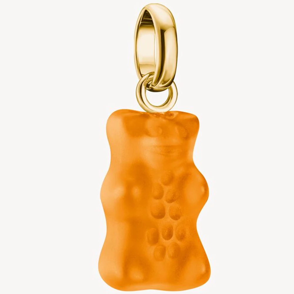 Thomas Sabo X HARIBO Connect narancssárga gumimaci charm - CC1275-413-8