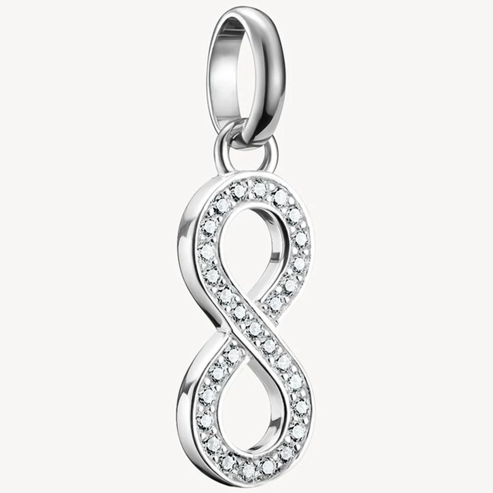 Thomas Sabo Connect cirkónia köves ezüst végtelen jel charm - CC1284-051-14