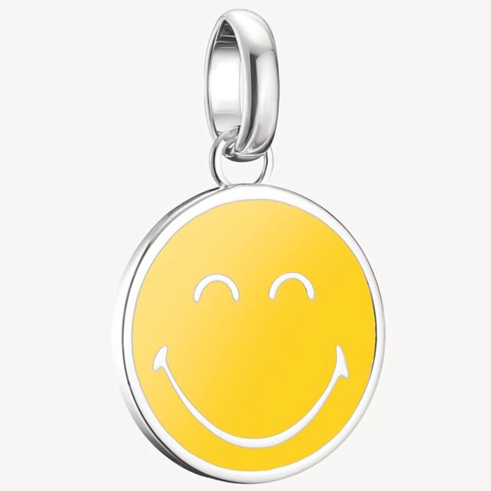 Thomas Sabo Connect SMILEYWORLD® sárga mosolygós emoji charm - CC1289-664-4
