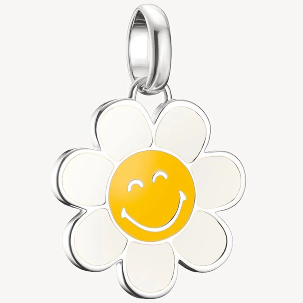 Thomas Sabo Connect SMILEYWORLD® mosolygó százszorszép charm - CC1291-664-4
