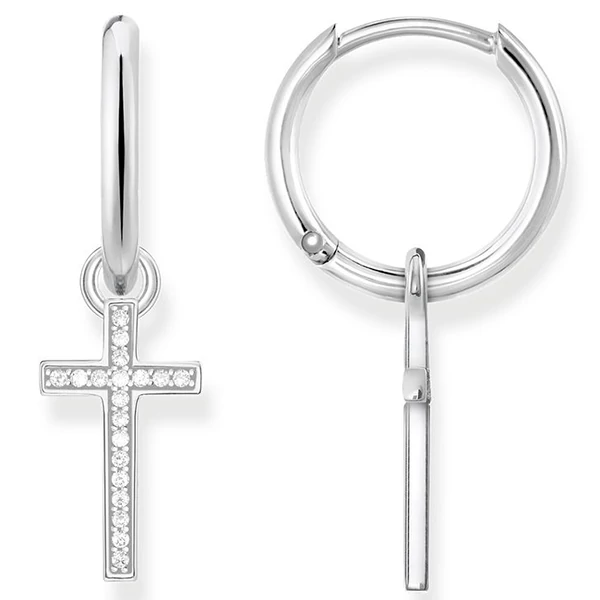 Thomas Sabo kereszt fülbevaló - CR622-051-14