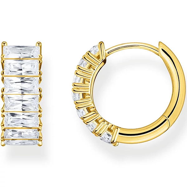 Thomas Sabo pavé karika fülbevaló - CR667-414-14