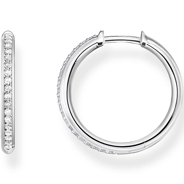 Thomas Sabo pavé karika fülbevaló - CR673-051-14