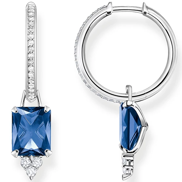 Thomas Sabo kék köves fülbevaló - CR684-166-1