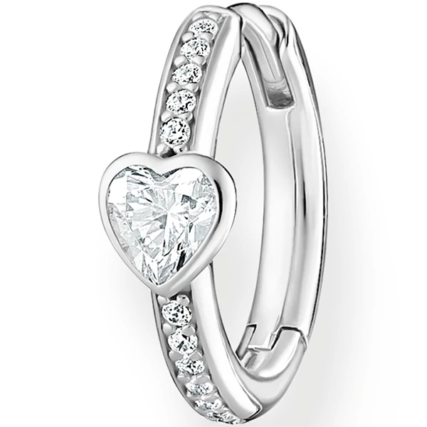 Thomas Sabo szíves fél pár fülbevaló - CR692-051-14