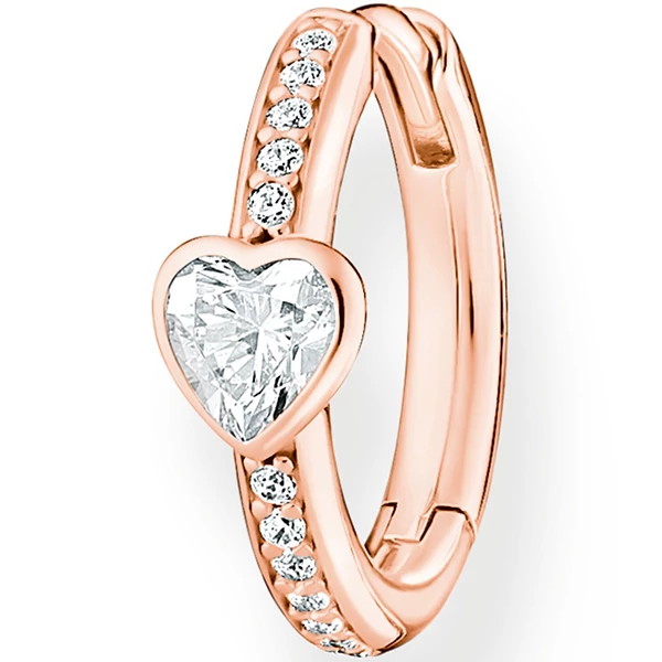 Thomas Sabo szíves fél pár fülbevaló - CR692-416-14