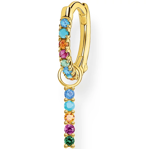 Thomas Sabo színes köves fél pár fülbevaló - CR703-488-7