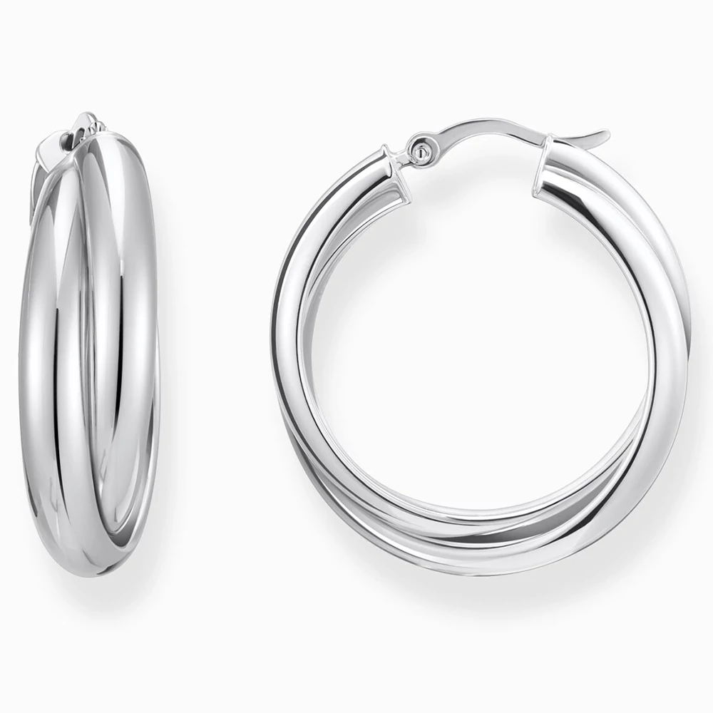 Thomas Sabo ezüst karika fülbevaló - CR738-001-21