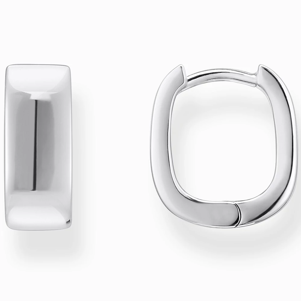 Thomas Sabo ezüst szögletes trapéz karika fülbevaló - CR743-001-21