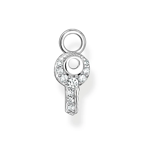 Thomas Sabo ezüst kulcs fülbevaló medál - EP015-051-14