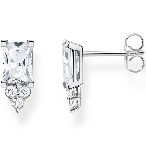 Thomas Sabo fehér köves fülbevaló - H2173-051-14