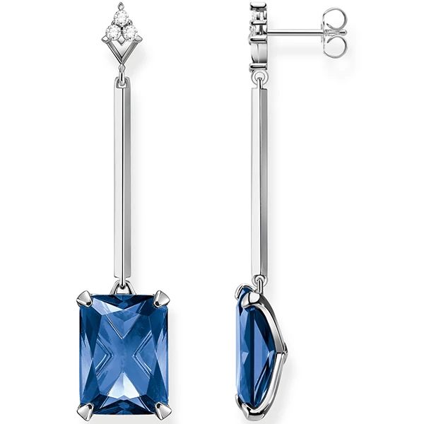 Thomas Sabo kék köves fülbevaló - H2176-166-1
