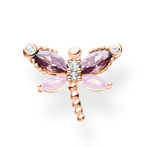 Thomas Sabo rozé arany szitrakötő fél pár fülbevaló - H2188-321-7