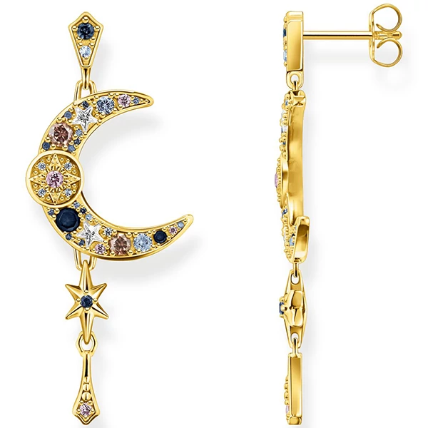 Thomas Sabo holdas fülbevaló - H2200-959-7