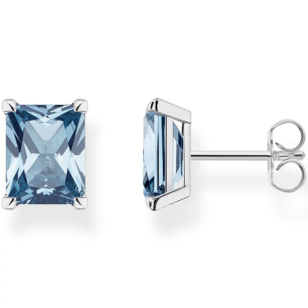 Thomas Sabo fülbevaló kék kővel - H2201-009-1