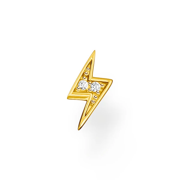 Thomas Sabo arany villám fél pár fülbevaló - H2217-414-14