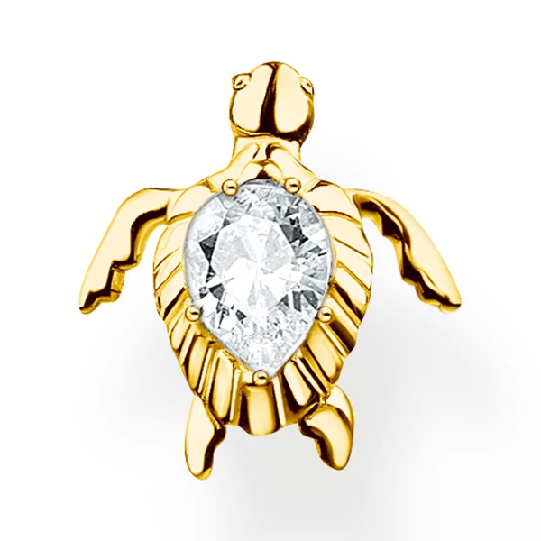 Thomas Sabo teknősbéka fél pár fülbevaló - H2235-414-14