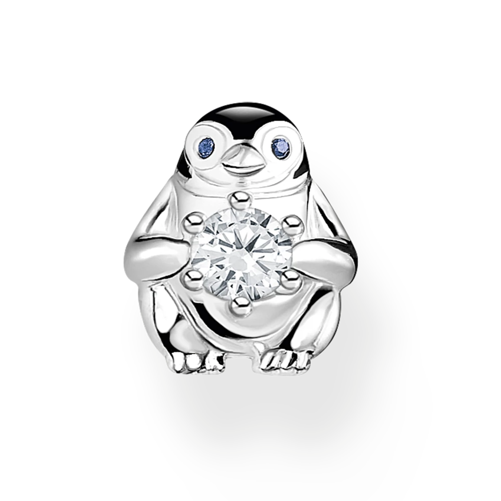 Thomas Sabo pingvin fél pár fülbevaló - H2258-041-7